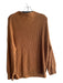 Cupcakes & Cashmere Size L Burnt Orange Cotton Round Neck Long Sleeve Sweater Burnt Orange / L