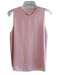 Vince Size Medium Pale Pink Triacetate Sleeveless Crew Neck Top Pale Pink / Medium