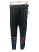 CHRLDR Size S/M Black Multi Cotton Blend Stars Boat Neck Faded Pants Set Black Multi / S/M