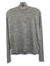 Rag & Bone Size XS Grey Rayon Blend Heathered Button Back Longline Mock Neck Top Grey / XS