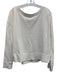 ATM Size XS White Cotton Long Sleeve Sweater White / XS
