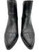 Steve Madden Shoe Size 9M Black Leather Pointed Toe Block Heel Boots Black / 9M