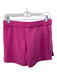 Equipment Size S Pink Silk Elastic Waist Mini Shorts Pink / S