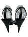 Saint Laurent Shoe Size 40.5 Black & White Leather & Pony Hair Ankle Strap Pumps Black & White / 40.5