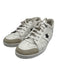 Christian Dior Shoe Size 39.5 White, Black, Taupe Leather Upper Logo Sneakers White, Black, Taupe / 39.5