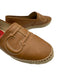 CH Carolina Herrera Shoe Size 40 Tan Brown Leather Upper Raffia Logo Espadrille Tan Brown / 40