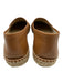 CH Carolina Herrera Shoe Size 40 Tan Brown Leather Upper Raffia Logo Espadrille Tan Brown / 40