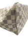 Louis Vuitton White Print Coated Canvas Damier Azur Tote Pouch Inc. Bag White Print / GM