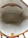 Louis Vuitton White Print Coated Canvas Damier Azur Tote Pouch Inc. Bag White Print / GM