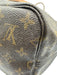 Louis Vuitton Brown Print Coated Canvas Monogram Tote Neverfull Bag Brown Print / MM