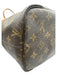 Louis Vuitton Brown Print Coated Canvas Monogram Tote Neverfull Bag Brown Print / MM