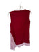 Saturday Club Size M Maroon Polyester Sleeveless Shift Dress Dress Maroon / M