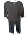 Skin Organic Size 2/M Black Organic Cotton Pima Cotton Drawstring Pant Set Black / 2/M