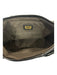 Fendi Black Leather Shoulder Bag Bronze Hardware Buckles Patent Detail Bag Black / S
