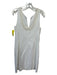 Lilly Pulitzer Size 10 White & Gold Cotton Textured Beaded Sleeveless Dress White & Gold / 10