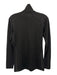 Icebreaker Size S Black Wool Long Sleeve 1/4 Zip Knit High Neck Jacket Black / S