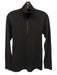 Icebreaker Size S Black Wool Long Sleeve 1/4 Zip Knit High Neck Jacket Black / S