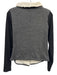 Alo Yoga Size M Black, Gray, White Polyester & Cotton Sherpa Fleece Jacket Black, Gray, White / M