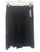 St. John Couture Size 6 Black Floral Lace Skirt Black / 6
