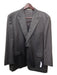 Burberry Brown Wool Blend Plaid 2 Button Men's Suit 49