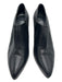 Stuart Weitzman Shoe Size 10.5 Black Leather Pointed Toe Mid Heel Elastic Pumps Black / 10.5