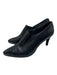 Stuart Weitzman Shoe Size 10.5 Black Leather Pointed Toe Mid Heel Elastic Pumps Black / 10.5