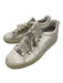 Balenciaga Shoe Size 39 Cream White Leather Lace Up Silver Hardware Sneakers Cream White / 39