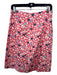 Boden Size 12L Pink & Multi Cotton All Over Print Skirt Pink & Multi / 12L
