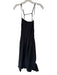 Solid & Striped Size M Black Cotton Sleeveless smocked Open Back Maxi Dress Black / M