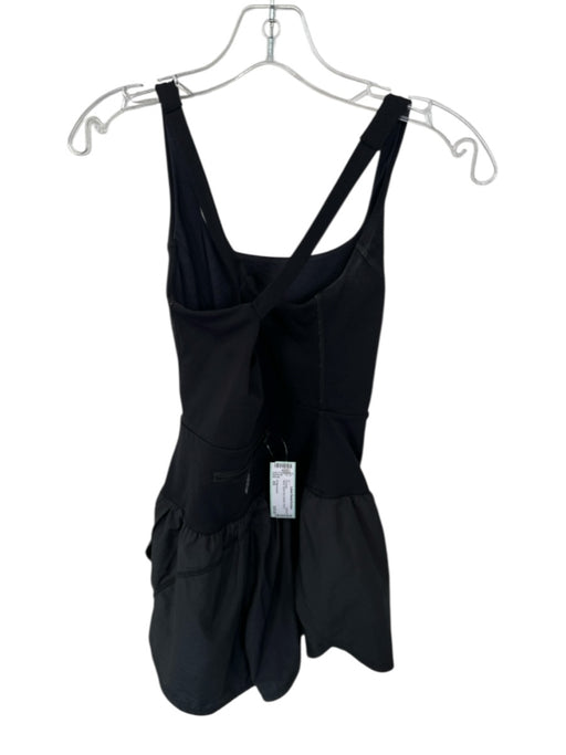 FP Movement Size XS Black Built in bra Athletic Romper Black / XS