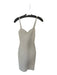 Babaton Size XS Taupe Viscose Blend Spaghetti Strap Sweetheart Neckline Dress Taupe / XS