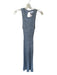 Ganni Size S Blue Wool Sleeveless Ribbed Maxi Dress Blue / S
