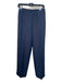 Ballin Size 34 Navy Polyester Blend Solid Zip Fly Men's Pants 34
