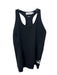 Adidas Stella McCartney Size M Black Nylon Blend Round Neck Sleeveless Top Black / M