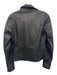 BlankNYC Size XS Black Polyurethane Blend Faux Leather Front Zip & Button Jacket Black / XS