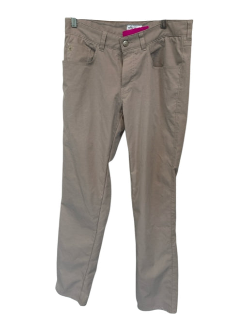 Peter Millar Size 30/32 Light Khaki Polyester Men's Pants Light Khaki / 30/32