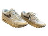 Nike Air Shoe Size 5 Taupe & White Canvas & Suede Platform Athletic Sneakers Taupe & White / 5