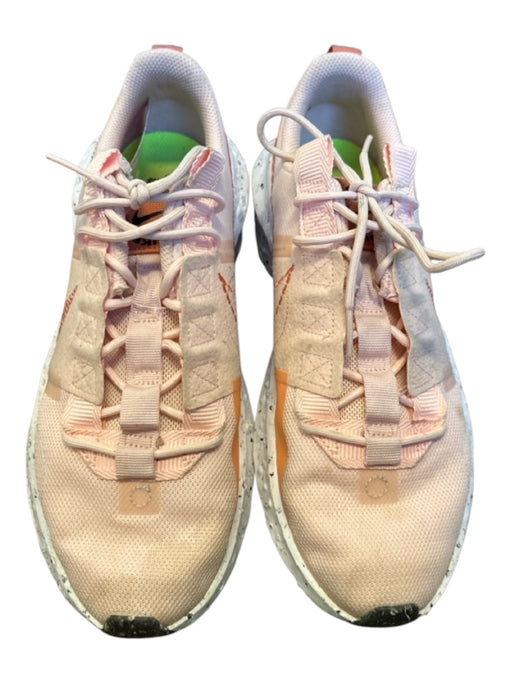 Nike Shoe Size 9 Peach & Orange Canvas & Leather Stitching Detail Sneakers Peach & Orange / 9