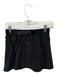 Alo Size Est S Black Elastic Waist Velcro Fleece Lined Athletic Skort Black / Est S