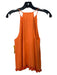 Tory Burch Size 4 Orange Cotton Line Sleeveless Thin Strap Tassle Hem Top Orange / 4