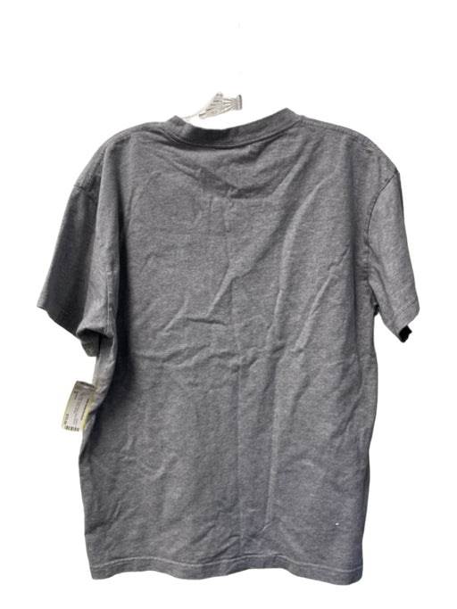 Jacquemus Size M Gray Cotton Round Neck Short Sleeve T Shirt Logo Top Gray / M