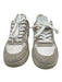 Veja Shoe Size 5 White, Beige & Red Leather & Textile Upper Logo Side Sneakers White, Beige & Red / 5