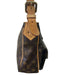 Louis Vuitton Brown & Tan Coated Canvas & Leather Monogram Shoulder Strap Bag Brown & Tan / Medium