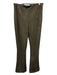 Tuckernuck Size S Olive Brown Polyester & Spandex Faux Suede Pull On Pants Olive Brown / S