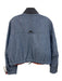 G Star Raw Size M Blue Cotton & Linen Polyester Fill Puffer Zip Up Bomber Jacket Blue / M