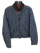 G Star Raw Size M Blue Cotton & Linen Polyester Fill Puffer Zip Up Bomber Jacket Blue / M