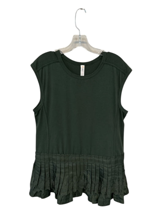 Daily Practice Size M Hunter Green Cotton Polyester Blend Pleated Tennis Dress Hunter Green / M