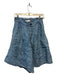 CP Shades Size XS Blue Linen High Waist Shorts Blue / XS