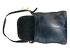 Coach Gray Leather Front Flat pockets Crossbody Strap Bag Gray / L