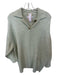 MNG Size M Light Green Long Sleeve Heathered Buttons Oversize Sweater Light Green / M